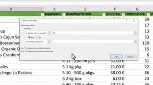 Filter Function in Microsoft Excel