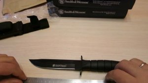 Нож Smith & Wesson Search & Rescue CKSUR2 - обзор посылки с Aliexpress