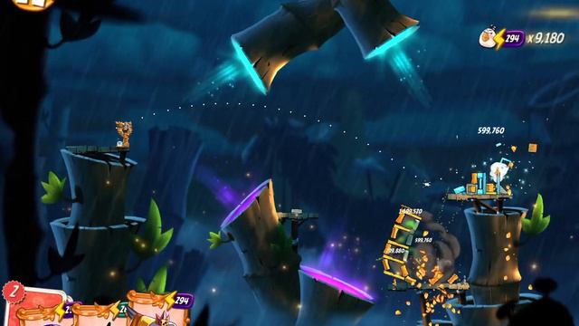 Angry Birds 2 AB2 4-5-6 Daily Challenge - 2020/12/18 for extra Silver card смотреть онлайн