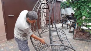 Садовая качель своими руками ч1