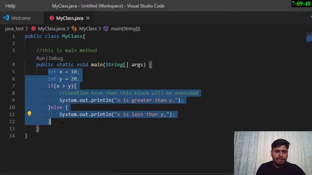 Java Tutorial: If - Else / Ternary Operator смотреть онлайн