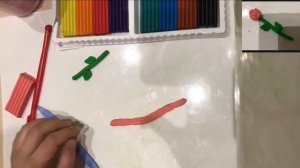 Подарок Маме из пластилина за 3 минуты! Быстро и просто! Алая Роза ?