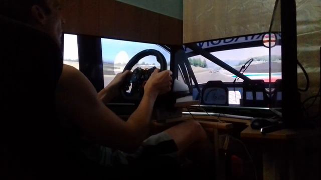 Simulador 2DOF Assetto Corsa Chevrolet Cruze Super TC2000 2017 en Mugello смотреть онлайн