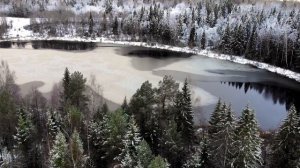 Валдайский национальный парк в преддверии зимы