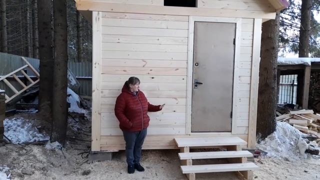 Баня 3х5 из бруса смотреть онлайн