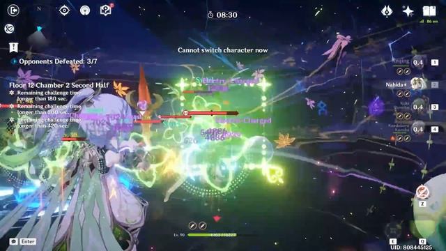 C0 Raiden Overvape and C1 Keqing Aggravate - Genshin Impact Abyss 3.6 - Floor 12 9 Stars смотреть онлайн