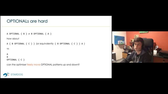 SPARQL Query Optimization with Pavel Klinov (HD) - Lotico