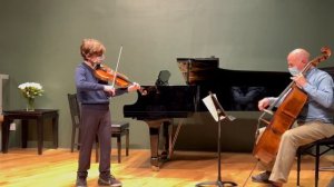 James Penn: Winter Recital 12/4/21 --  "Vivaldi Der Sommer 111" Satz w/ Jon Redfield