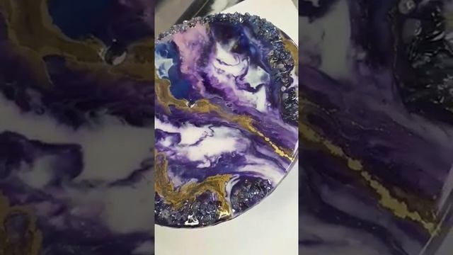 мастер класс эпоксидная смола Арт студия Vailet смотреть онлайн