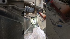 Volkswagen гольф плюс на замену сцепления ДСГ 7. Дку 200