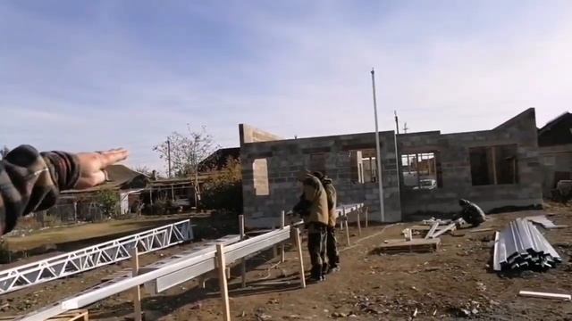 Строим Дом Хай-Тек из Арболит Блока, Недвижимость ст Каневская ул.Таманская Дом 124