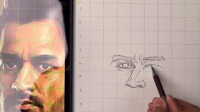 How To Draw MS Dhoni,  Dhoni Drawing,  Outline Tutorial