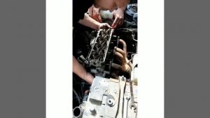 Замена прокладки головки калина 1.6 8клапоная