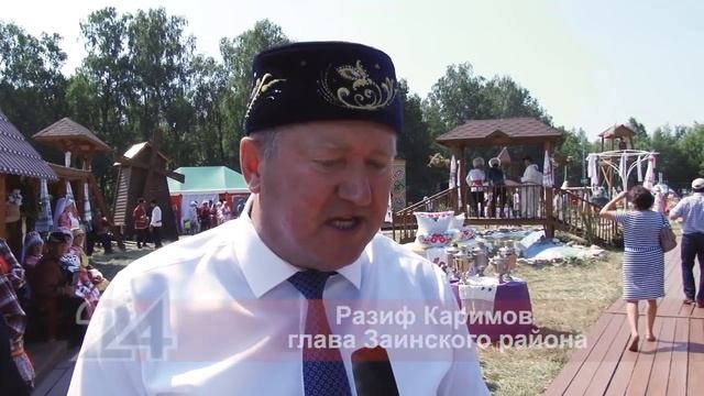 Заинское подворье - впервые на Сабантуе в Казани смотреть онлайн