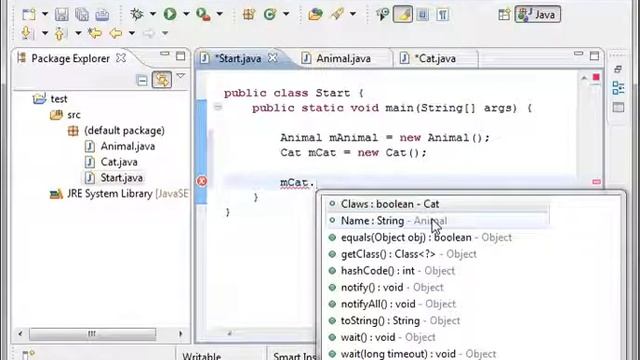 Java 8 Inheritance and Packages смотреть онлайн