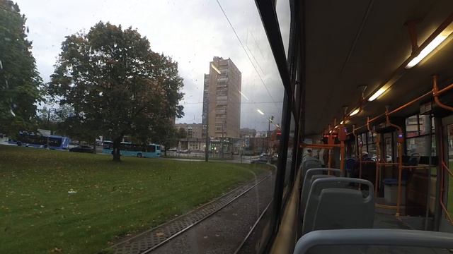 Магия: сел в 61, а вышел из 20: Трамвай "0554 по 61/20" в СПб 13-**: ЛМ-99АВН 0554 по №61 (08.10.23 смотреть онлайн