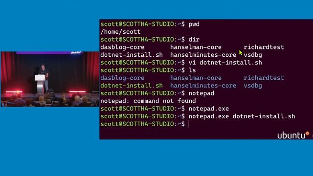 Developing for Linux on Windows with WSL and Windows Terminal - Scott Hanselman смотреть онлайн