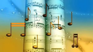 Музыкальный футаж - Musical footage