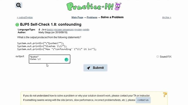 Java Practice-it Introduction to Java Programming | Self-Check: 1.8 confounding смотреть онлайн