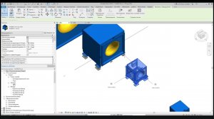 Видеоинструкция по работе с семействами BIM моделей на вентиляторы ИННОВЕНТ в REVIT