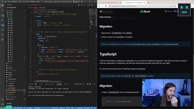 Nuxt 3 and Astro: Super Boring Site Updates [2022-12-13] [Part One] смотреть онлайн