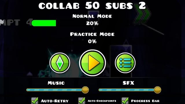 играем в Geometry Dash(REQ ON) (75гц) смотреть онлайн