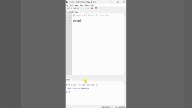#27 - Example of input () function in python [Part-1] | Python Tutorial | Praveen Kumar