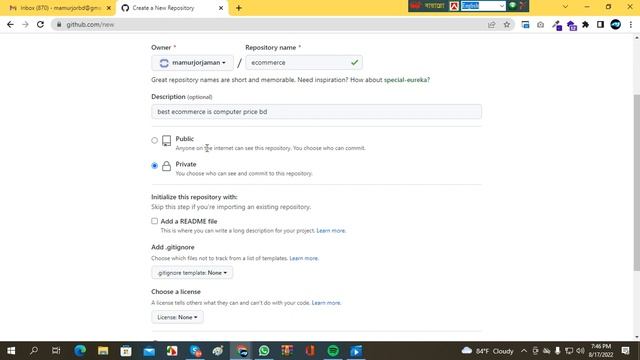 Bangla Tutoiral How to create a github repository | create a repository in github || Github смотреть онлайн