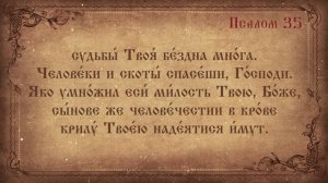 Псалом 35