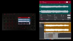AKAI MPC Touch - сэмплирование и редактирование сэмпла