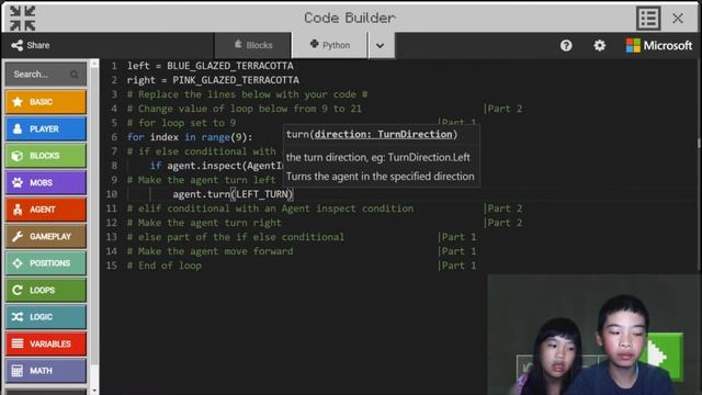 *MINECRAFT PYTHON 101* Lesson 6: Driving Around: Conditions & Booleans