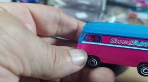 matchbox, sweetarts  vw delivery van