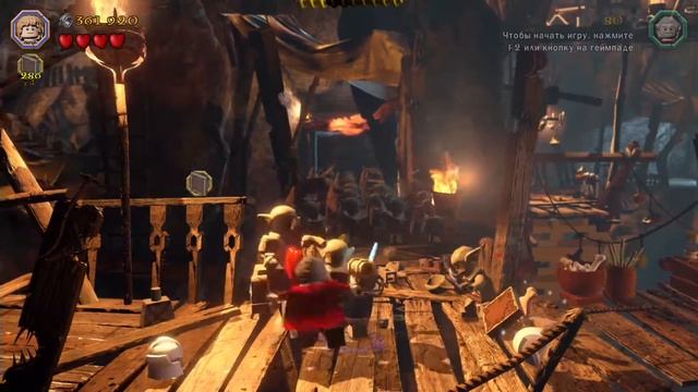 LEGO The Hobbit. #23. Город гоблинов (Свободная игра, 100%) смотреть онлайн