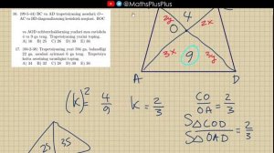 3.4.4. Trapetsiya yuzi. (11–20 misollar) . | To'plam 1996–2003