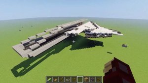 How I Made The COOLEST WORKING Space Ship / Plane In Minecraft Create / Valkyrien Skies !