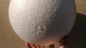 Шар из пенопласта 25 см