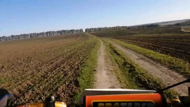 ОБЗОР И ПОКАТУШКА НА ПИТБАЙКЕ |KAYO125 BASIC KRZ KLASSIK 2019 | ПО ПОЛЯМ. смотреть онлайн