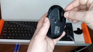 Обзор комплекта беспроводной мышки и клавиатуры Wireless Combo 2E MK420 Black.