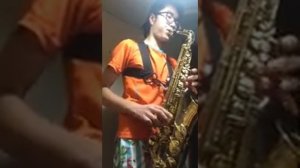 Guy LACOUR 28 Etudes #10 Alto Sax Yuao Zhou