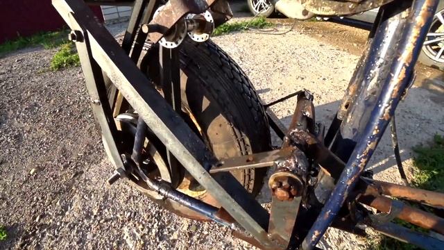 Мопед из бензопилы своими руками. смотреть онлайн