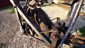 Мопед из бензопилы своими руками.