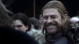 Роберт Баратеон прибывает в Винтерфелл.Игра Престолов