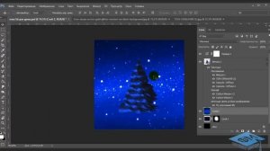 Photoshop (Фотошоп). Делаем анимированную 3D ёлочку. (Елены Бут)