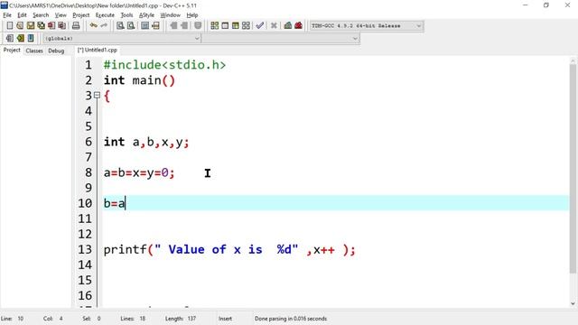 C Program 9.5 and 9.7 | IT Series | Chapter 9 | Postfix and Prefix | C Programming | ICS part 2