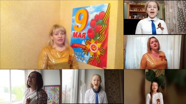 Вокальная студия "1000 линий" - День Победы! смотреть онлайн