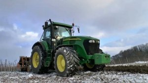 Трактор John Deere 7920. Обзор. Tractor John Deere 7920. Review.