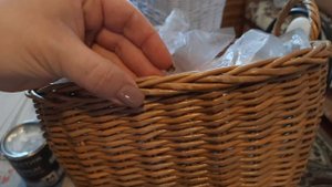 Желтеют или нет?белые изделия из бумажной лозы?Обзор моих работ.