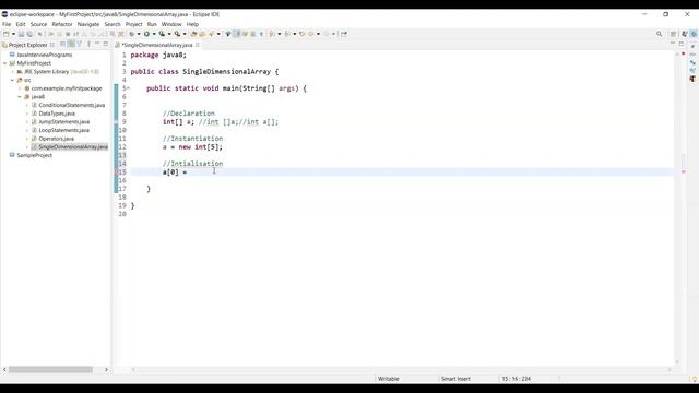 #11 Arrays In Java | Single & Multi Dimensional Array | Jagged Array | Java Tutorial For Beginners смотреть онлайн