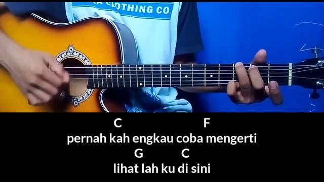 Chord/kunci Gitar|PETERPAN Yang Terdalam |mudah Buat Pemula - смотреть ...