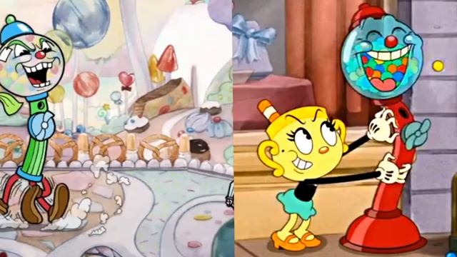 The Cuphead Show VS Cuphead Game (All Characters Included) смотреть онлайн